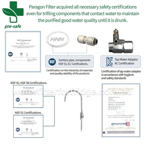 Under - sink water filtration system Paragon Water Filter CP - 4 - WATER FILTER DISTRIBUTORS