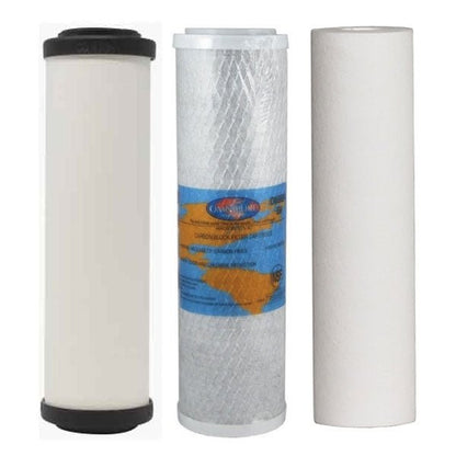 Undersink Water Filter Cartridges Doulton W9223006, Omnipure OMB934 5 MIC, Sediment Filter - Complete Set - WATER FILTER DISTRIBUTORS