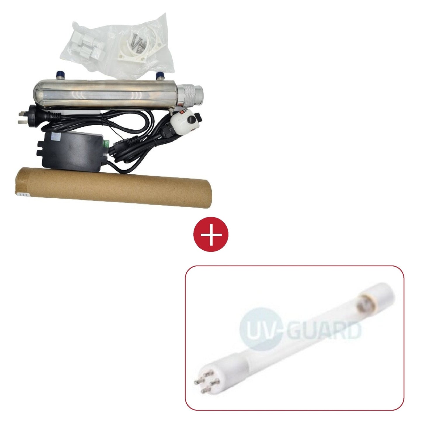 UV Guard UVG SLT12 12 LPM 14 Watt Under Sink Ultraviolet Light System - WATER FILTER DISTRIBUTORS