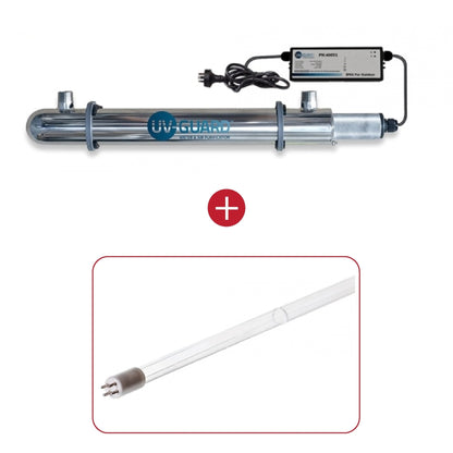 UV Guard UVG SLT30 Ultraviolet Light System - 34 LPM 30 Watt - WATER FILTER DISTRIBUTORS