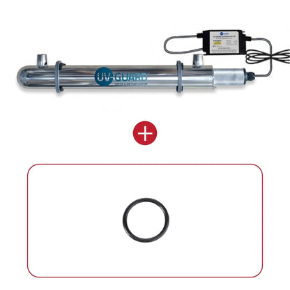 UV Guard UVG SLT30 Ultraviolet Light System - 34 LPM 30 Watt - WATER FILTER DISTRIBUTORS