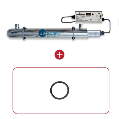 UV Guard UVG SLT30 Ultraviolet Light System - 34 LPM 30 Watt - WATER FILTER DISTRIBUTORS