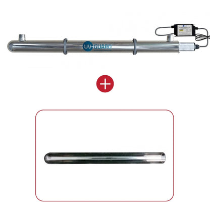 UV Guard UVG SLT40 Whole House Ultraviolet Light System - 46 LPM 40 Watt - WATER FILTER DISTRIBUTORS