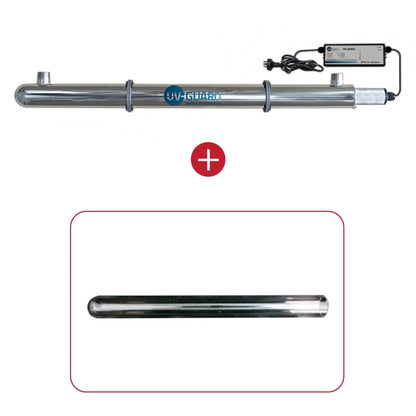 UV Guard UVG SLT40 Whole House Ultraviolet Light System - 46 LPM 40 Watt - WATER FILTER DISTRIBUTORS