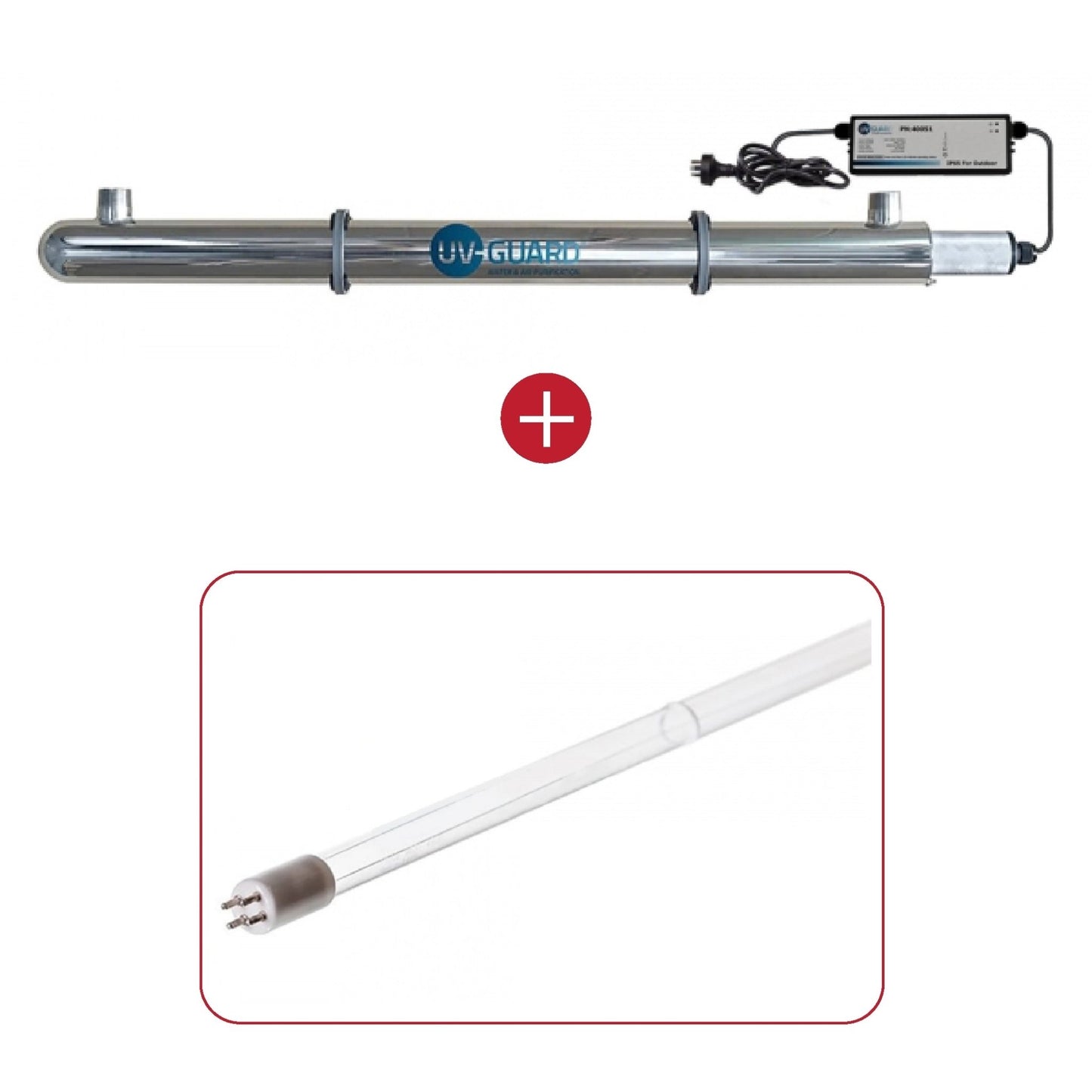 UV Guard UVG SLT40 Whole House Ultraviolet Light System - 46 LPM 40 Watt - WATER FILTER DISTRIBUTORS