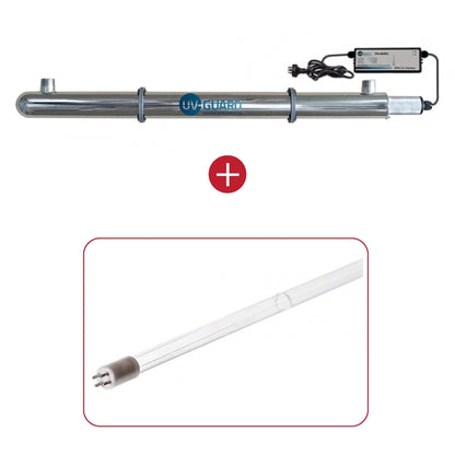 UV Guard UVG SLT40 Whole House Ultraviolet Light System - 46 LPM 40 Watt - WATER FILTER DISTRIBUTORS