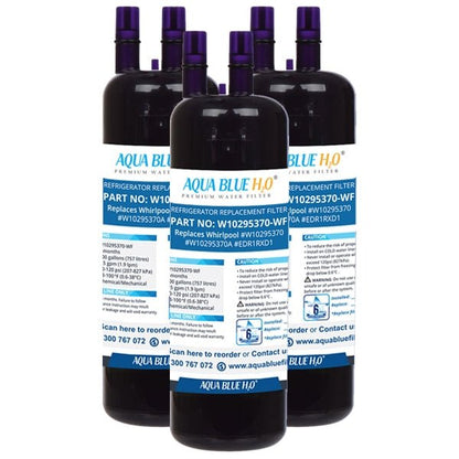 Whirlpool W10295370 EDR1RXD1 Fridge Filter Generic AQUA BLUE H20 - WATER FILTER DISTRIBUTORS