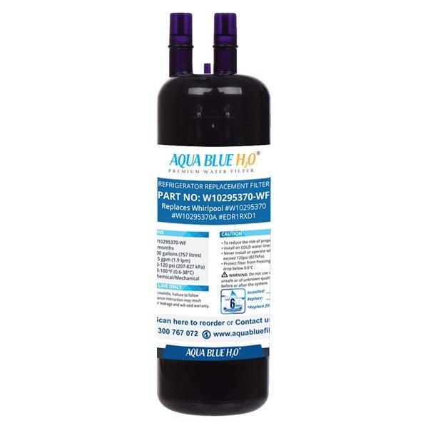Whirpool Air Filter+W10295370x2 Set by Aqua Blue H20 - WATER FILTER DISTRIBUTORS