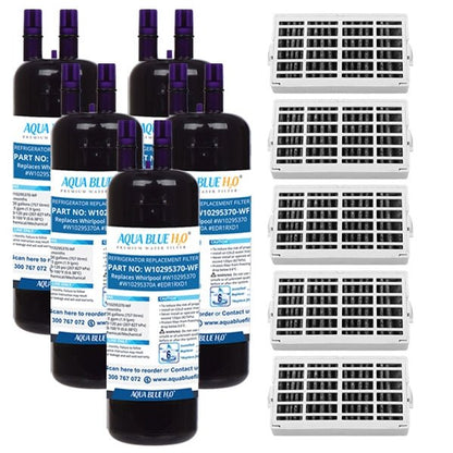 Whirpool Air FilterW10311524 +W10295370 Set by Aqua Blue H20 - WATER FILTER DISTRIBUTORS