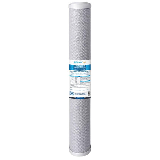 Whole House Water Filter 20 x 2.5 inch ABCTO2025 - WATER FILTER DISTRIBUTORS