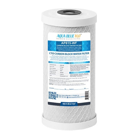 Whole House Water Filter System Carbon 10" Big Blue replacement filter - WATER FILTER DISTRIBUTORS