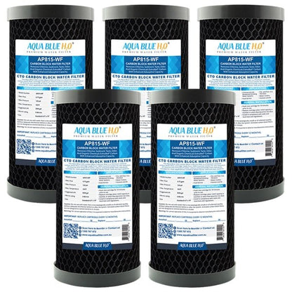 Whole House Water Filter System Carbon Block 10mic 10"x4.5" Replacement Filter - WATER FILTER DISTRIBUTORS