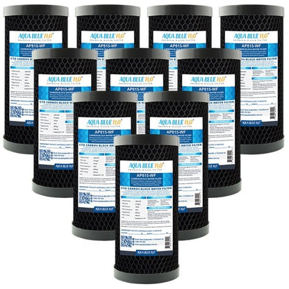 Whole House Water Filter System Carbon Block 10mic 10"x4.5" Replacement Filter - WATER FILTER DISTRIBUTORS