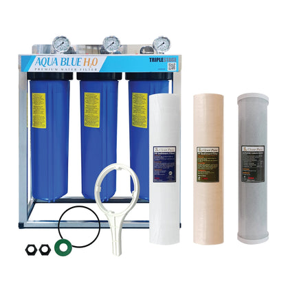 Whole House Water Filters with Surfmist Cover Triple 99% eliminate bacteria - WATER FILTER DISTRIBUTORS