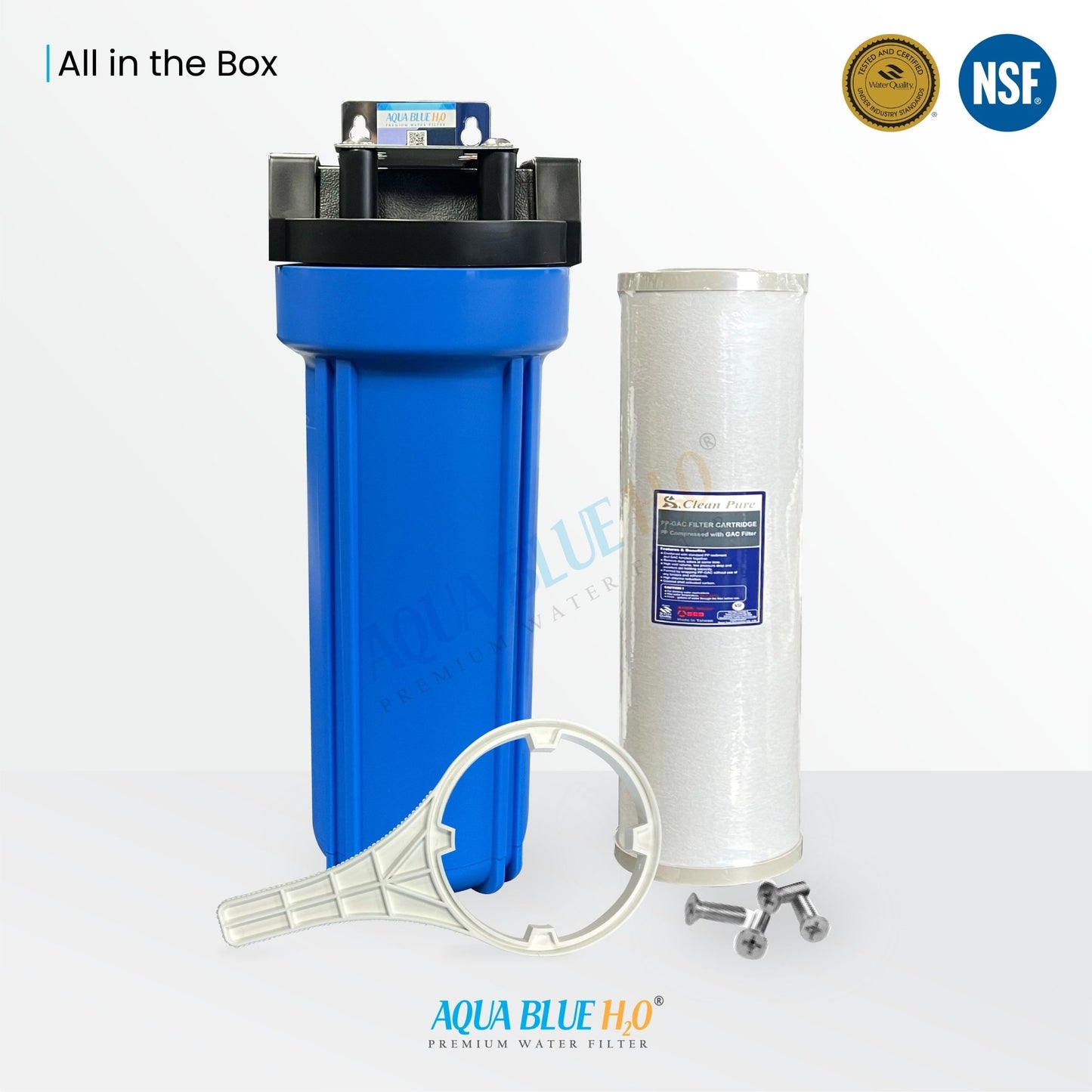 Whole House Water System with Dual Carbon +Sediment Filter - WATER FILTER DISTRIBUTORS