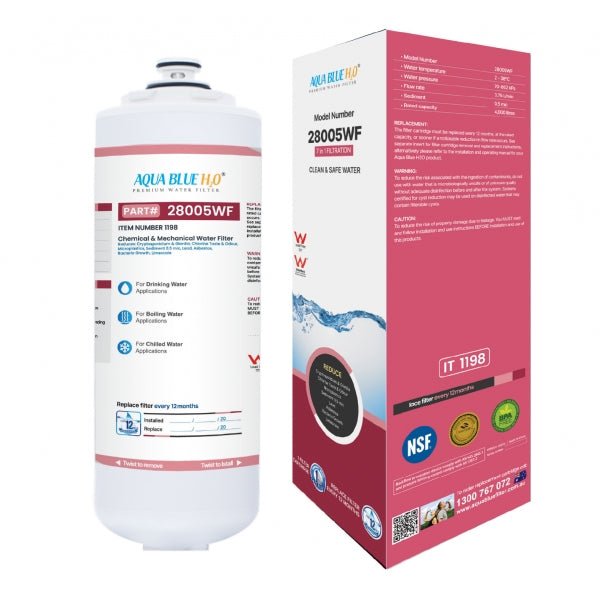 ZIP 28005 Compatible Sub Micron Triple Action Water Filter - WATER FILTER DISTRIBUTORS