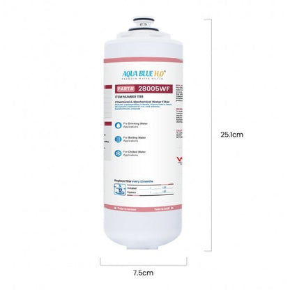 ZIP 28005 Compatible Sub Micron Triple Action Water Filter - WATER FILTER DISTRIBUTORS