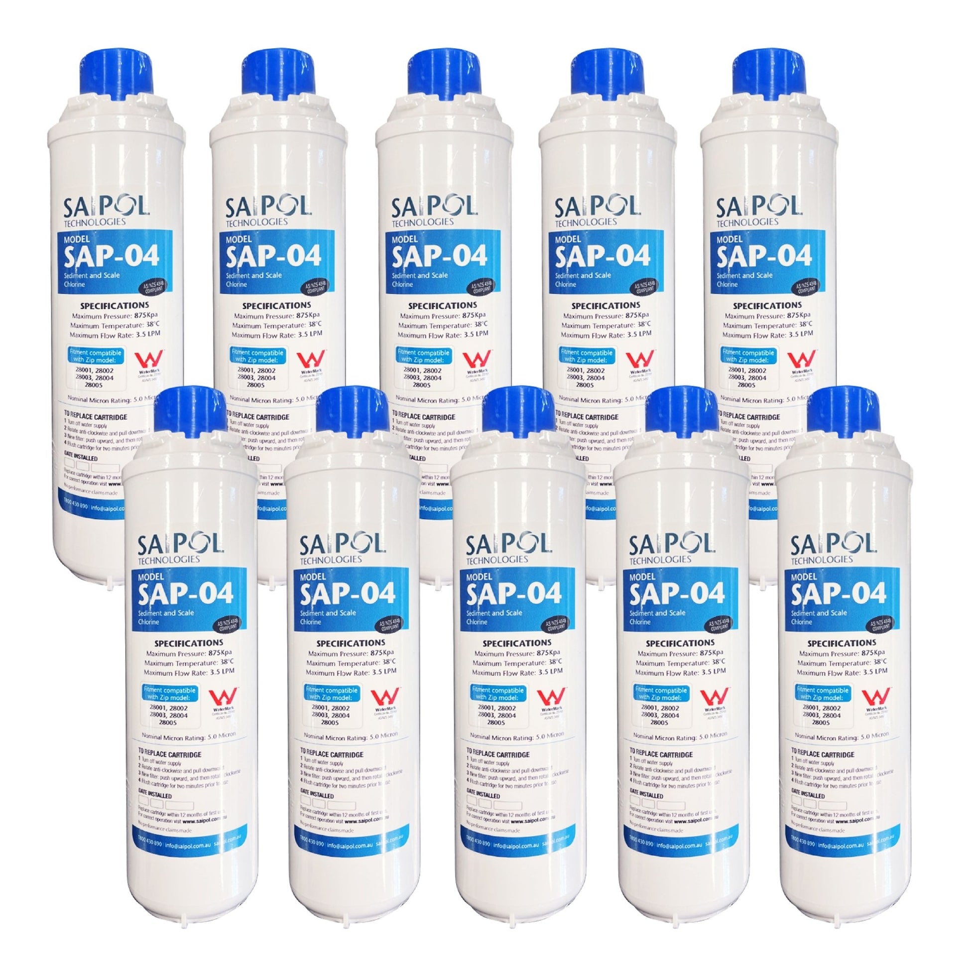 ZIP 28005 Compatible Sub Micron Triple Action Water Filter - WATER FILTER DISTRIBUTORS