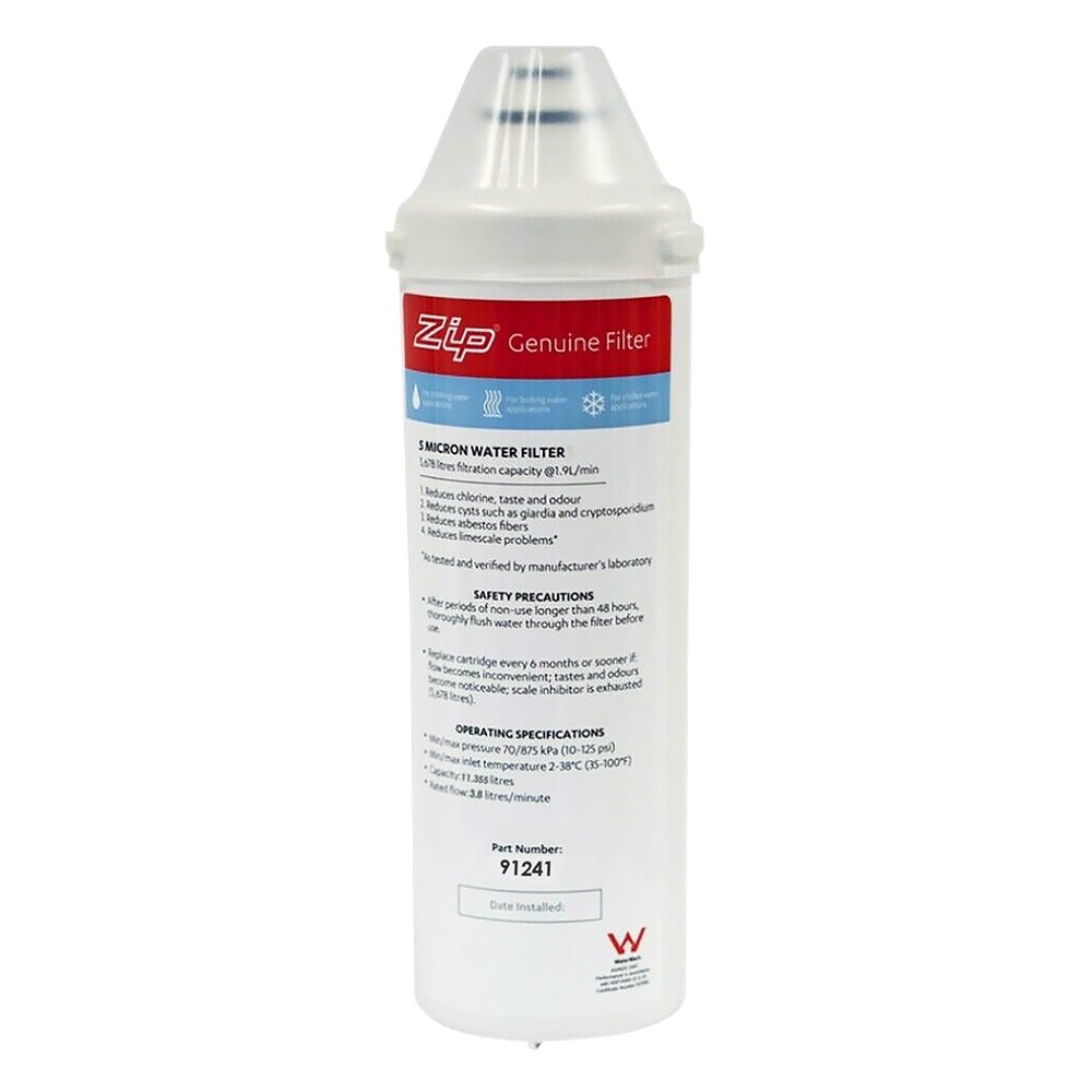 ZIP 91241 5 Micron Tripe Action Water Filter Genuine Zip Filter - WATER FILTER DISTRIBUTORS