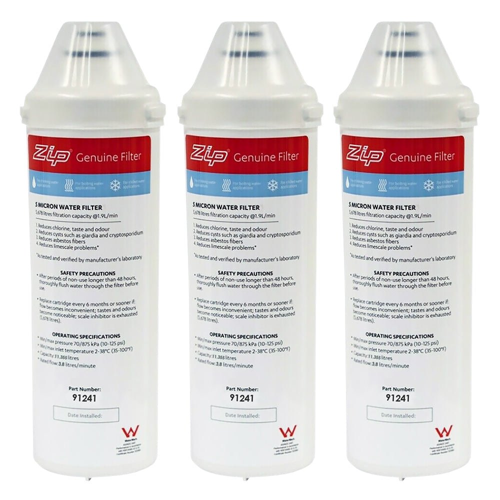 ZIP 91241 5 Micron Tripe Action Water Filter Genuine Zip Filter - WATER FILTER DISTRIBUTORS