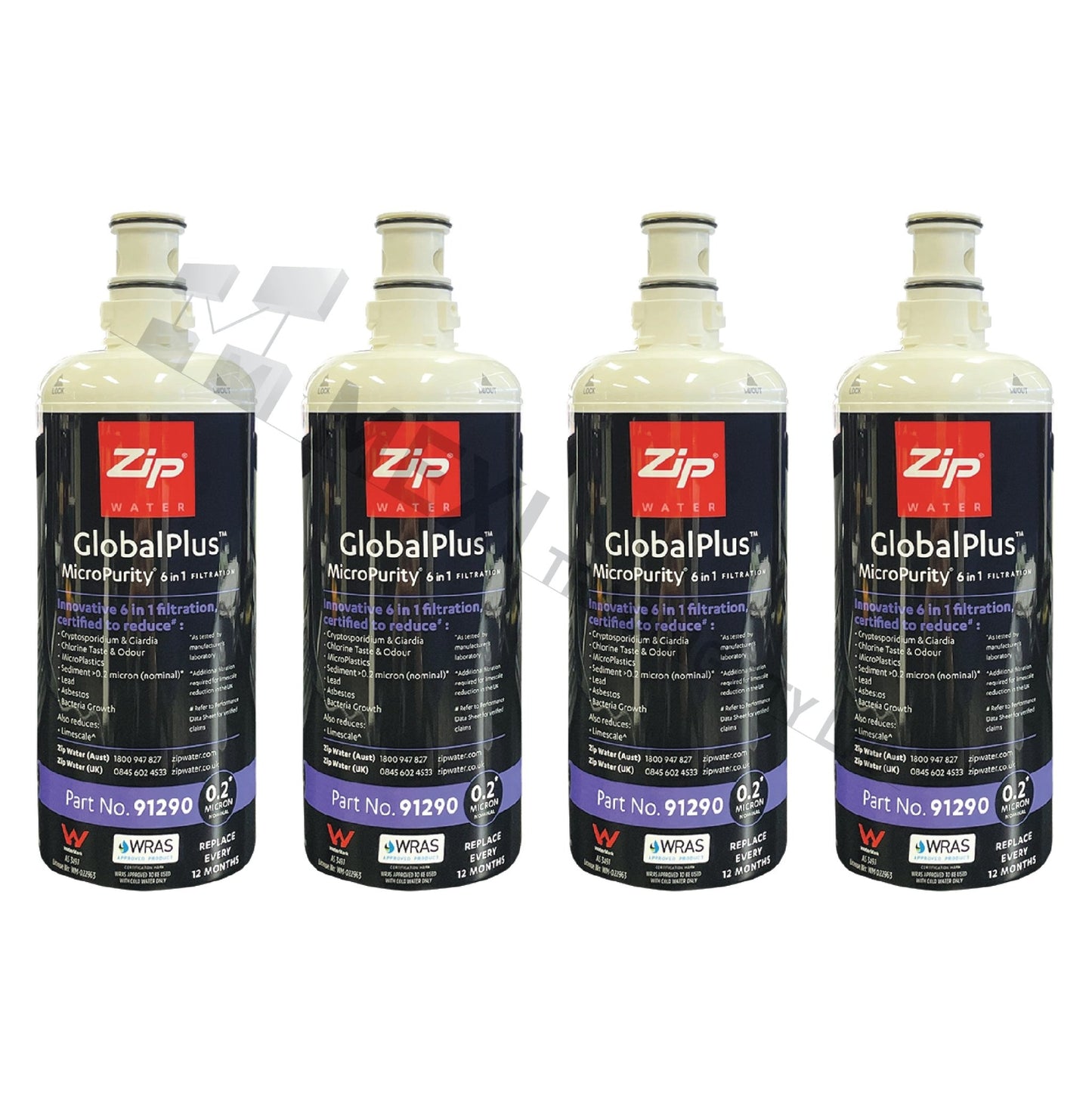Zip 91289 Global Plus 0.2 - Micron Filter Cartridge Genuine Zip Filter - WATER FILTER DISTRIBUTORS