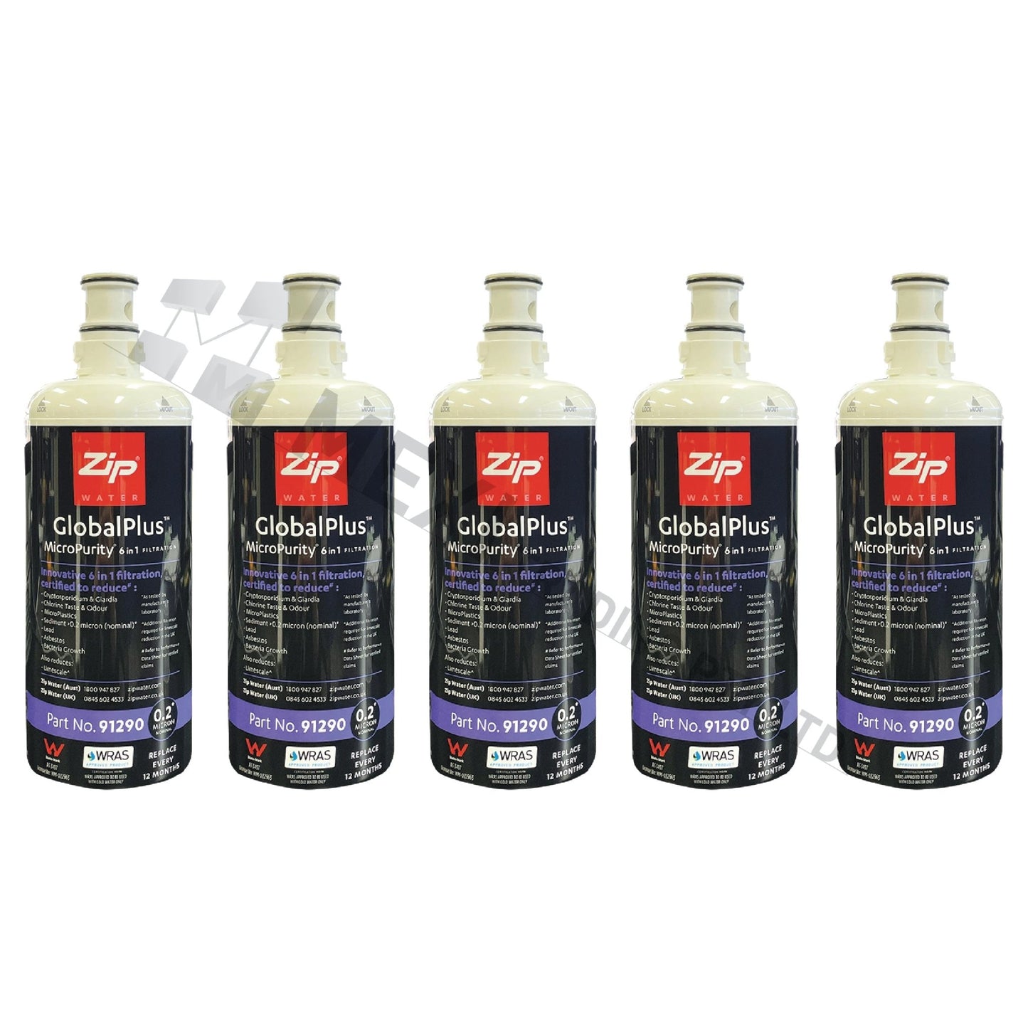 Zip 91289 Global Plus 0.2 - Micron Filter Cartridge Genuine Zip Filter - WATER FILTER DISTRIBUTORS
