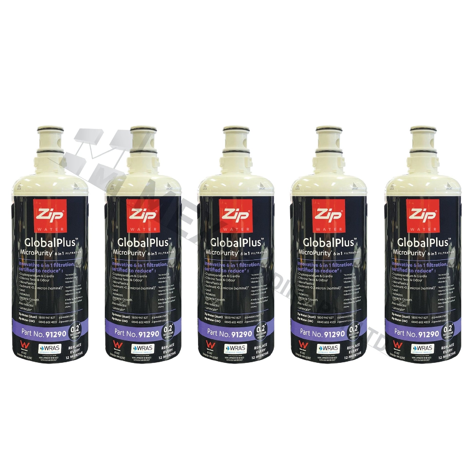 Zip 91289 Global Plus 0.2 - Micron Filter Cartridge Genuine Zip Filter - WATER FILTER DISTRIBUTORS