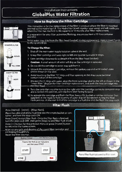 Zip 91291 Global Plus 0.2 Micron Filter Cartridge Genuine Zip Filter - discontinued with direct replacement 91290 - WATER FILTER DISTRIBUTORS