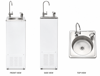 Zip EconoMaster 60 BCF Chilled Drinking Fountain | Bubbler & Carafe, Commercial (EM1501-1) - WATER FILTER DISTRIBUTORS