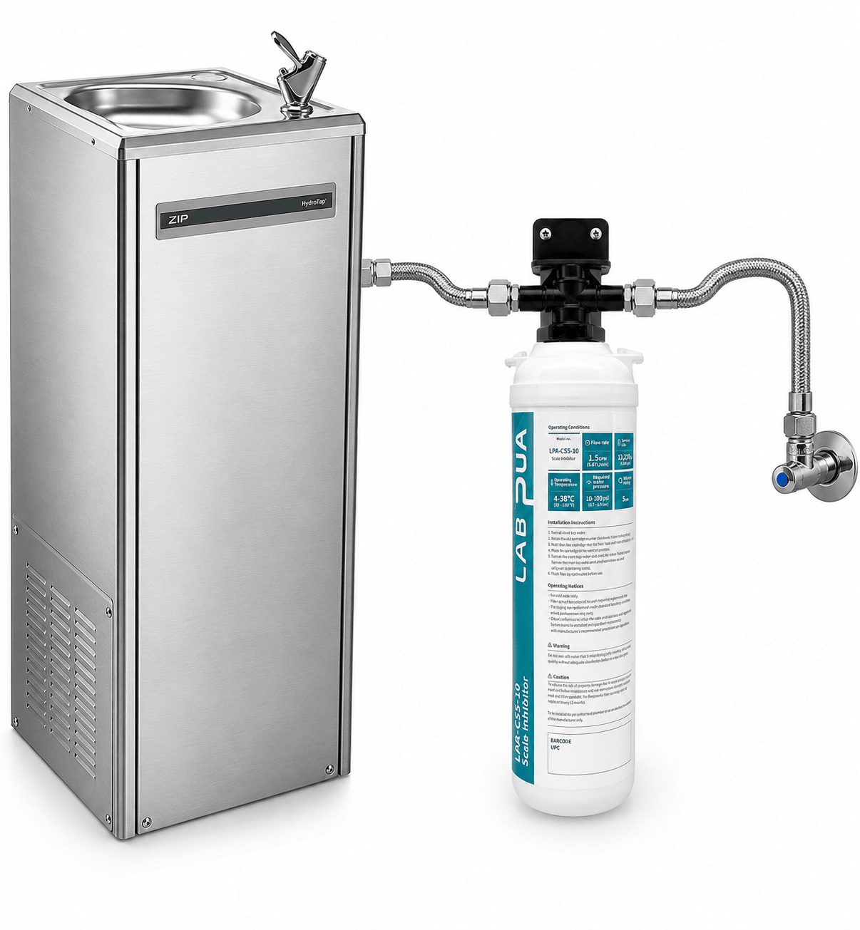 Zip EconoMaster 60 Bubbler SS 19 (EM1507-1) - WATER FILTER DISTRIBUTORS