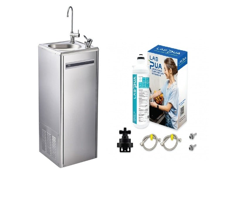 Zip Economaster Fountain 60 Glass Bubbler/Carafe (EM1505 - 1) with Labpua filter Kit - WATER FILTER DISTRIBUTORS