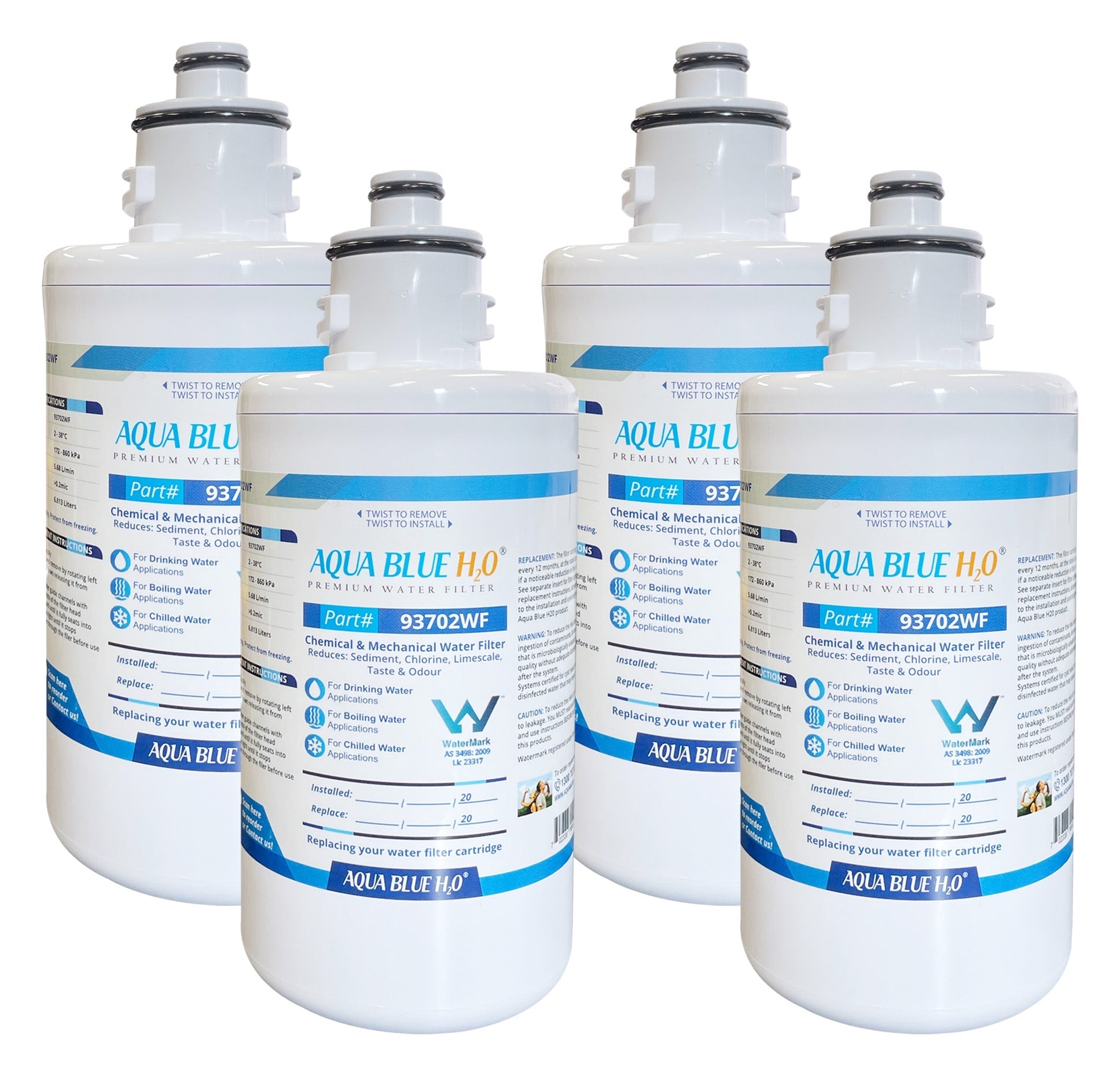 ZIP Generic 93702 Replacement Water Filter Cartridge - WATER FILTER DISTRIBUTORS