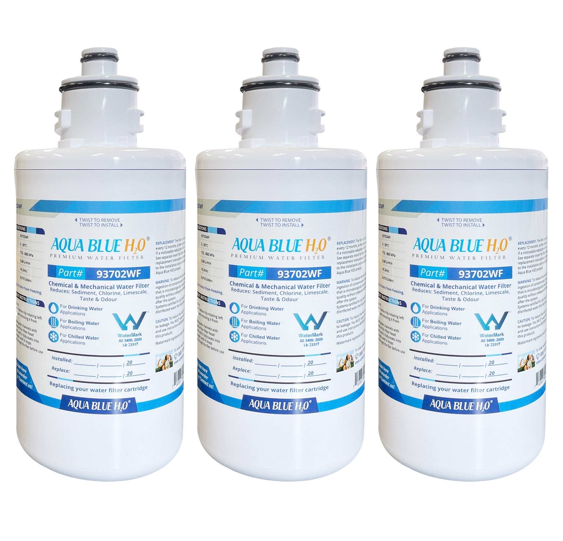 ZIP Generic 93702 Replacement Water Filter Cartridge - WATER FILTER DISTRIBUTORS