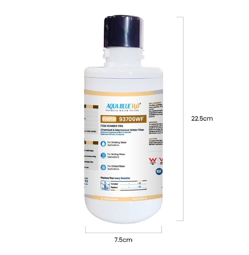 ZIP Generic 93706 Replacement Water Filter Cartridge - WATER FILTER DISTRIBUTORS