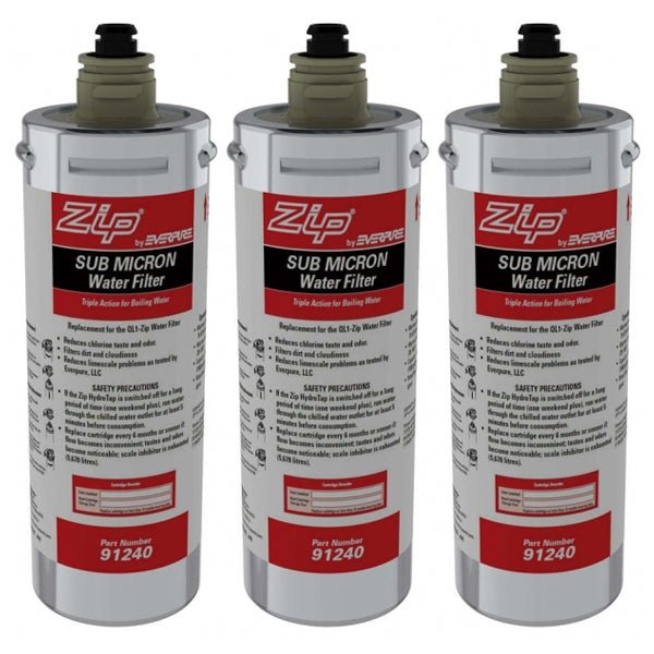 ZIP Genuine 91240 Sub - Micron Triple Action Water Filter - WATER FILTER DISTRIBUTORS