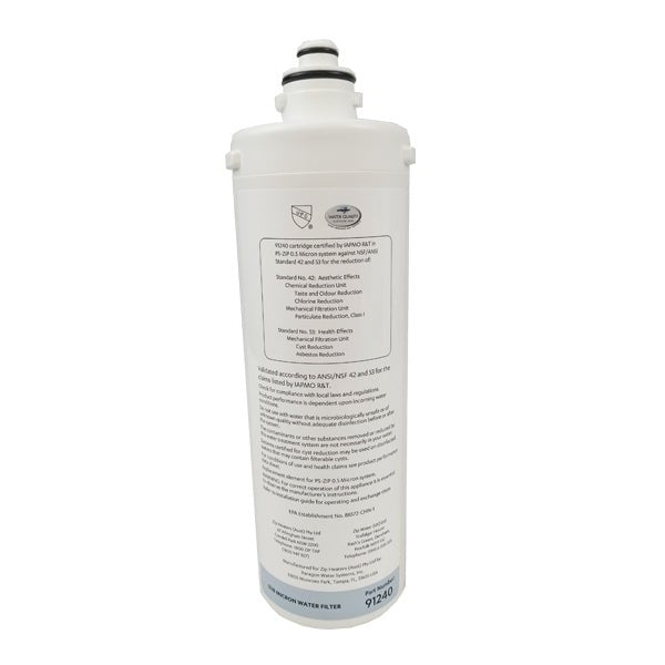 ZIP Genuine 91240 Sub - Micron Triple Action Water Filter - WATER FILTER DISTRIBUTORS