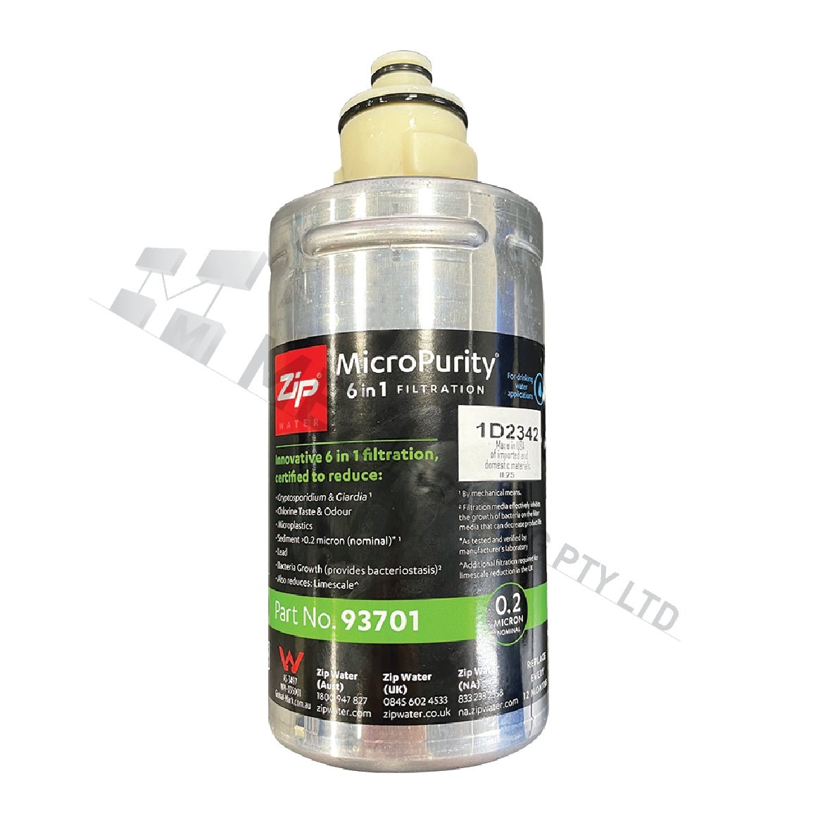 Zip GENUINE MicroPurity 93701 Residential Hydrotap Water Filter - 0.2 Micron - WATER FILTER DISTRIBUTORS