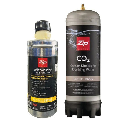 Zip Genuine MicroPurity 93702 Commercial Water Filter with Zip 91295 Sparkling Replacement Cartridge - WATER FILTER DISTRIBUTORS