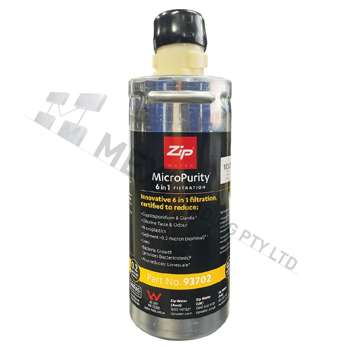Zip Genuine MicroPurity 93702 Commercial Water Filter with Zip 91295 Sparkling Replacement Cartridge - WATER FILTER DISTRIBUTORS