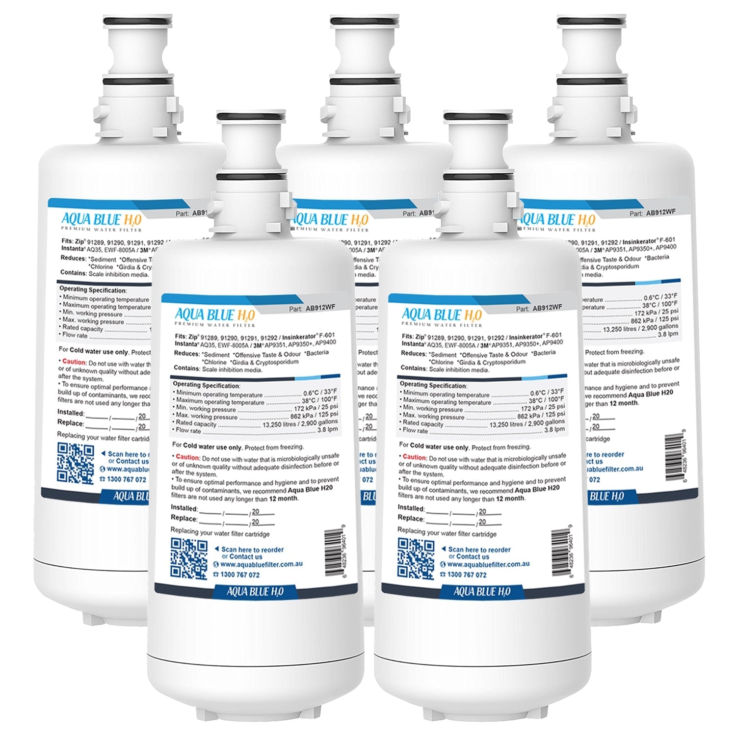ZIP GlobalPlus Generic Replacement Water Filter 91292 - WATER FILTER DISTRIBUTORS