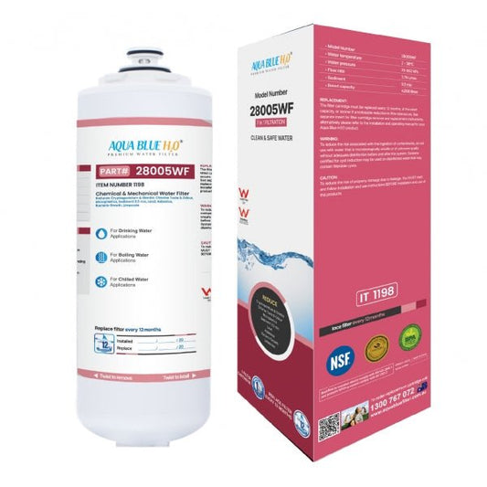 Zip Industries 5 Micron Triple Action Water Filter Replacement  Cartridge