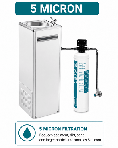 Zip SiteMaster 140 Bubbler 19 Commercial Drinking Fountain (SM1500-1) - WATER FILTER DISTRIBUTORS